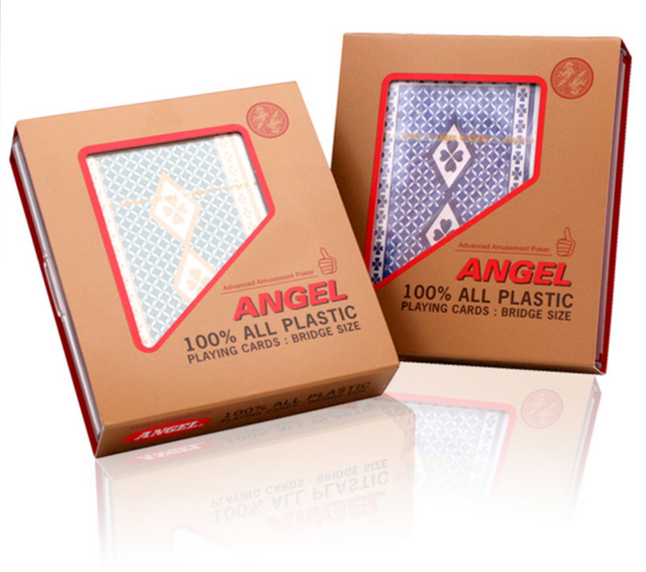 日本天使塑料扑克 日本天使ANGEL塑料磨砂扑克牌